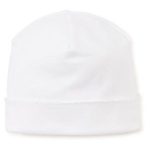 Kissy Basics Hat in White with White Trim